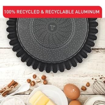 Tefal Perfect Bake Quatre Quart Loaf Pan, Non-Stick Carbon Steel Baking Tin, Easy Release Design, Durable Bakeware - J5548502