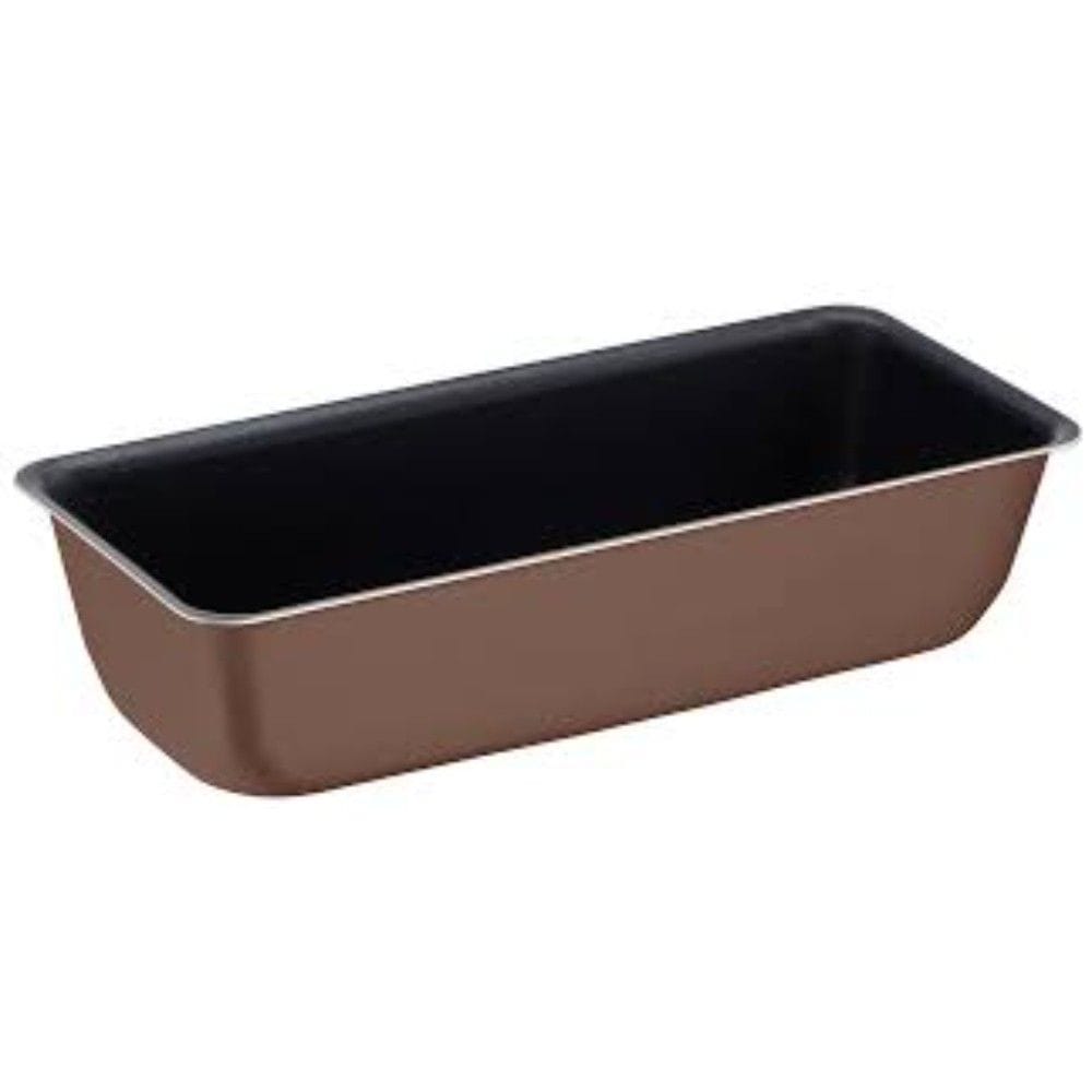Tefal Perfect Bake Rectangular Cake Pan, 26cm Non-Stick Baking Tin, Durable Carbon Steel Bakeware, Easy Release Design - J5547202