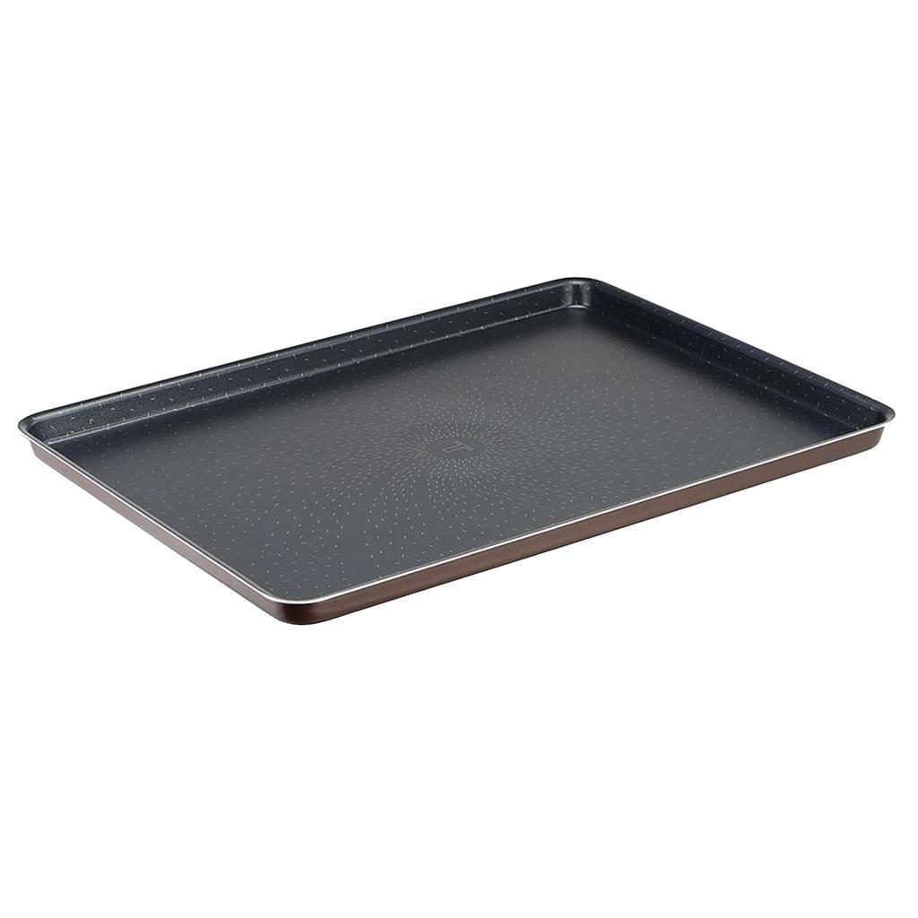 Tefal Perfect Bake Baking Tray, 38 x 28cm Non-Stick Oven Tray, Durable Carbon Steel Bakeware, Even Heat Distribution - J5547002