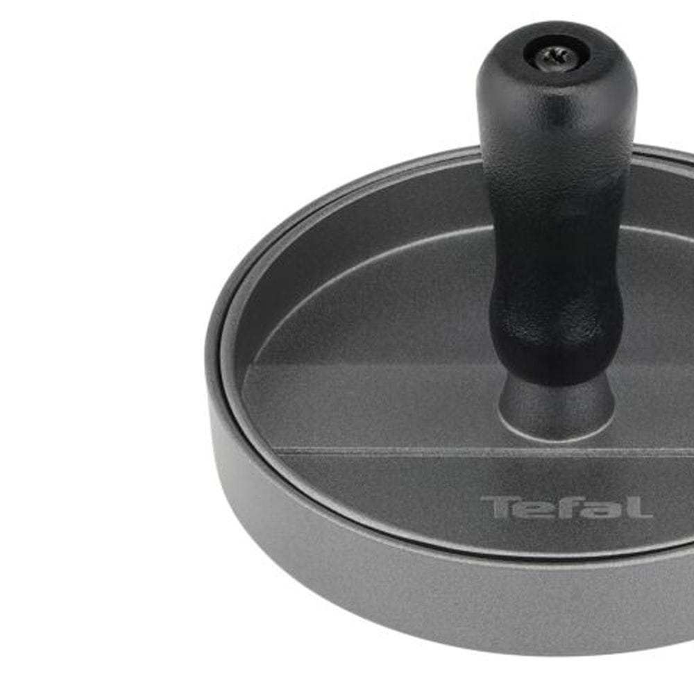 Tefal Tools & Gadgets Burger Press, 12cm BBQ Patty Maker, Non-Stick Burger Mould, Ergonomic Handle, Grilling Accessory - K1851134