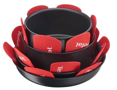 Tefal Pan Protector, 38cm Felt Cookware Separator, Scratch Protection for Pots & Pans, Reusable Storage Protector - K2203004