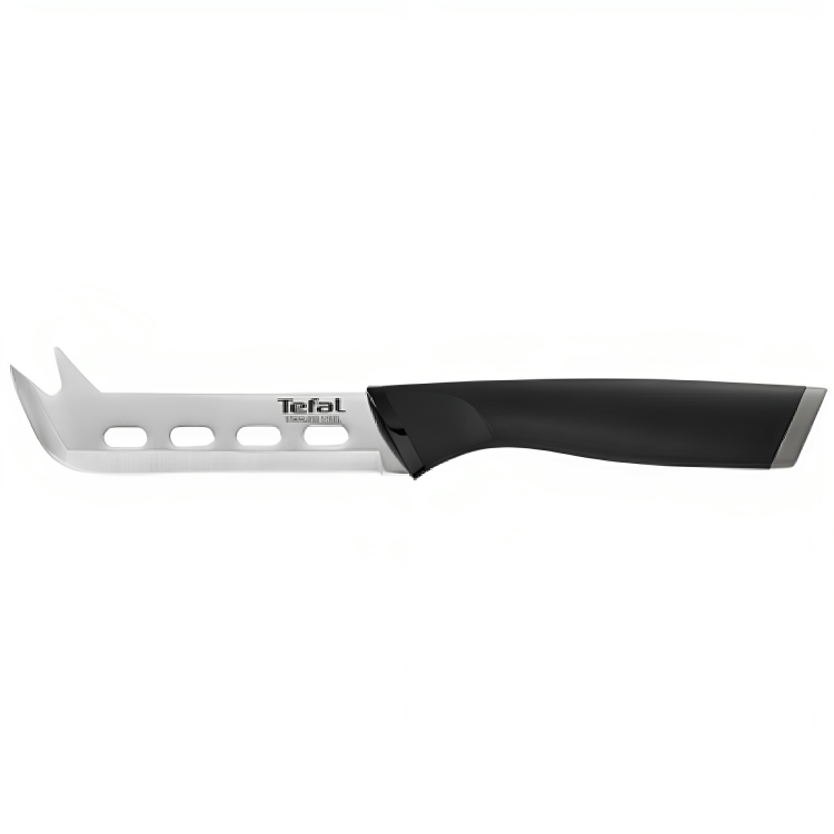 Tefal Comfort Cheese Knife, 12cm Stainless Steel Blade with Protective Cover, Ergonomic Handle, Kitchen Knife - K2213304