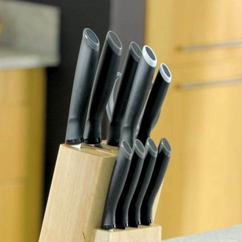 Tefal Comfort Cheese Knife, 12cm Stainless Steel Blade with Protective Cover, Ergonomic Handle, Kitchen Knife - K2213304