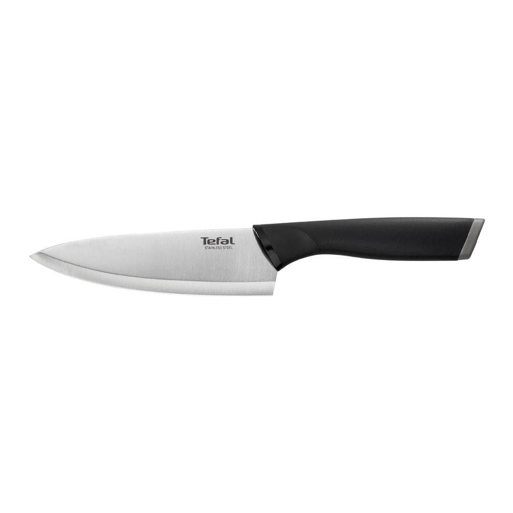 Tefal Comfort Slicing Knife, 20cm Stainless Steel Blade with Protective Cover, Ergonomic Handle, Kitchen Knife - K2213704