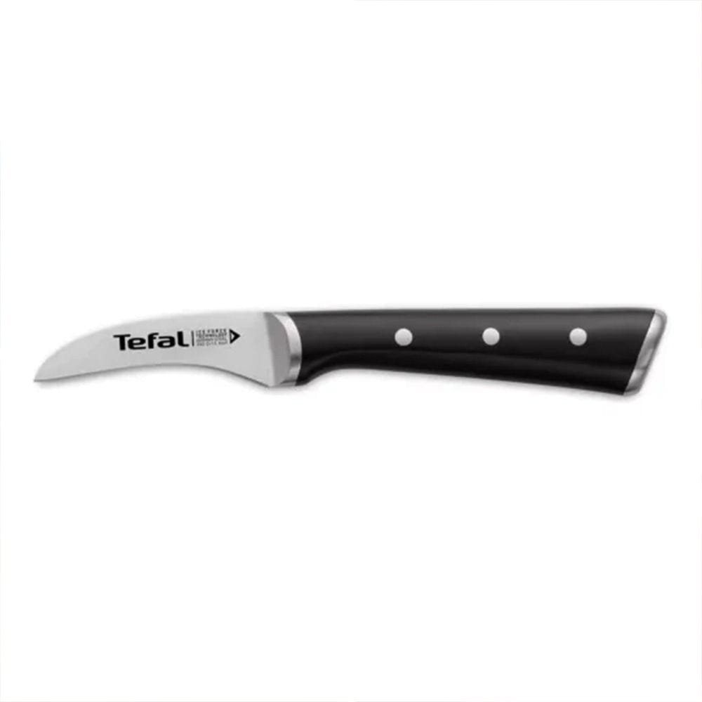 Tefal Ice Force Paring Knife, 7cm German Stainless Steel Blade, Ice-Hardened Technology, Ergonomic Handle, Kitchen Knife - K2321214