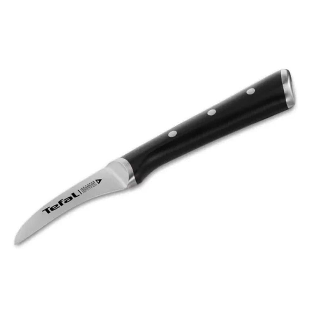 Tefal Ice Force Paring Knife, 7cm German Stainless Steel Blade, Ice-Hardened Technology, Ergonomic Handle, Kitchen Knife - K2321214