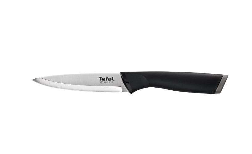 Tefal Comfort Kitchen Knife Set, 3-Piece Stainless Steel Blades, 9cm Paring, 12cm Utility & 15cm Kitchen Knives, Ergonomic Handles - K221S375