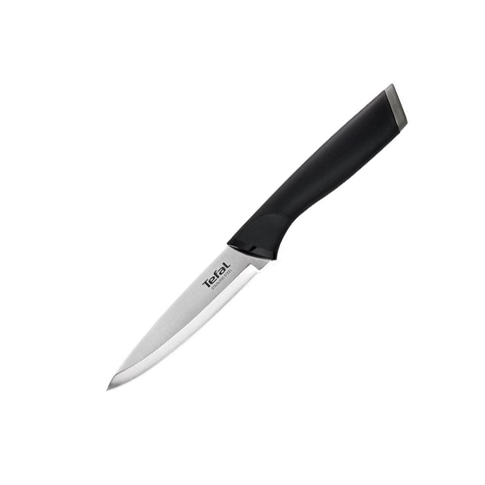 Tefal Comfort Kitchen Knife Set, 3-Piece Stainless Steel Blades, 9cm Paring, 12cm Utility & 15cm Kitchen Knives, Ergonomic Handles - K221S375