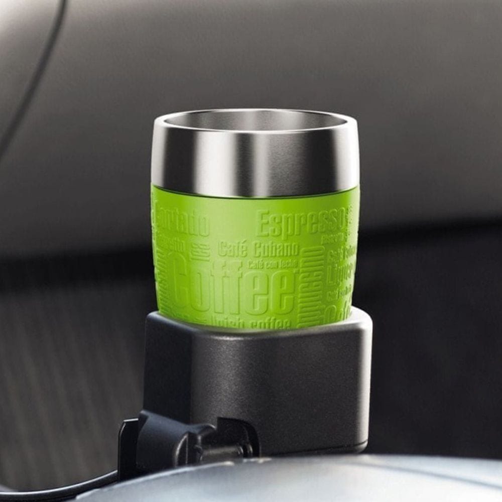 Tefal Travel Cup Thermal Bottle 0.2L, Stainless Steel Insulated Mug, Leakproof Vacuum Flask, Reusable Coffee Cup  Black - K3081314