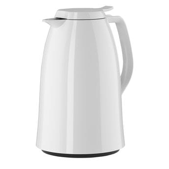 Tefal Mambo Isotherm Jug, 1L Insulated Thermal Jug, Hot & Cold Beverage Carafe, White - K3036112