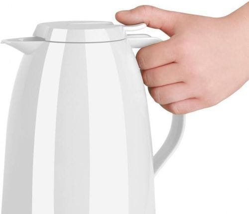 Tefal Mambo Isotherm Jug, 1L Insulated Thermal Jug, Hot & Cold Beverage Carafe, White - K3036112