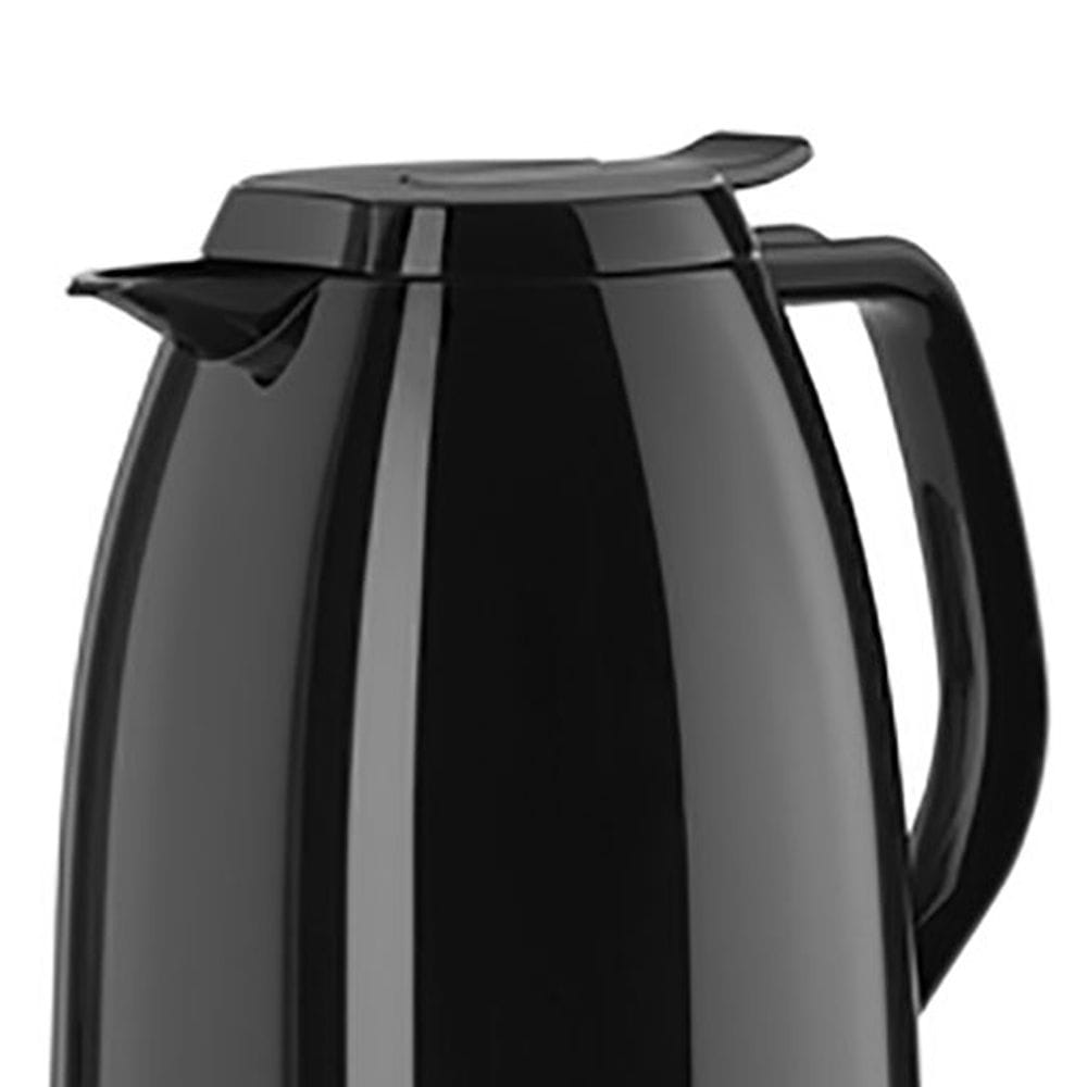 Tefal Mambo Isotherm Jug, 1L Insulated Thermal Jug, Hot & Cold Beverage Carafe, Black - K3037112