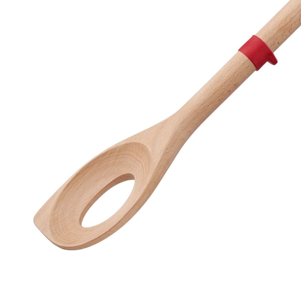 Tefal Ingenio Wood Risotto Spoon, Heat-Resistant Wooden Cooking Spoon, Non-Stick Safe Kitchen Utensil, Natural Wood - K2308514