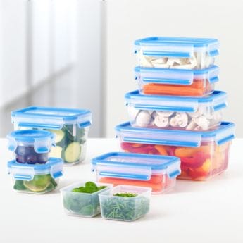 Tefal Rectangular Food Storage Container, 2.6L Airtight Leakproof Food Box, BPA-Free, Freezer & Microwave Safe - K3022412