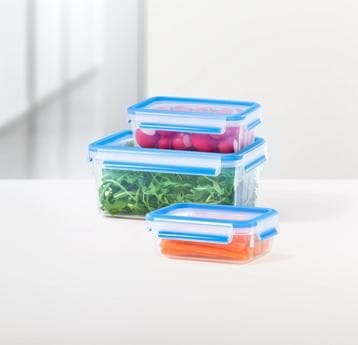 Tefal Rectangular Food Storage Container, 2.6L Airtight Leakproof Food Box, BPA-Free, Freezer & Microwave Safe - K3022412