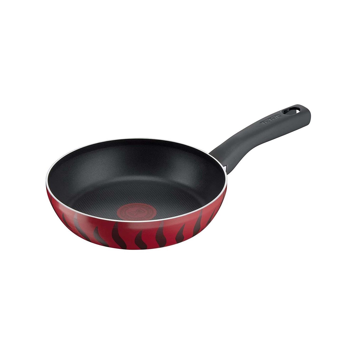 Tefal Tempo Flame 12-Piece Cookware Set, Non-Stick Pots & Pans, Thermo-Signal Heat Indicator, Induction Compatible - C3079282