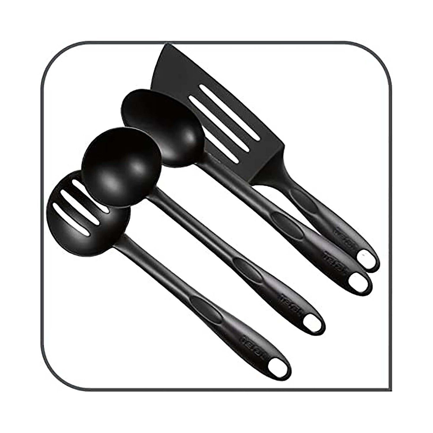 Tefal Tempo Flame 12-Piece Cookware Set, Non-Stick Pots & Pans, Thermo-Signal Heat Indicator, Induction Compatible - C3079282