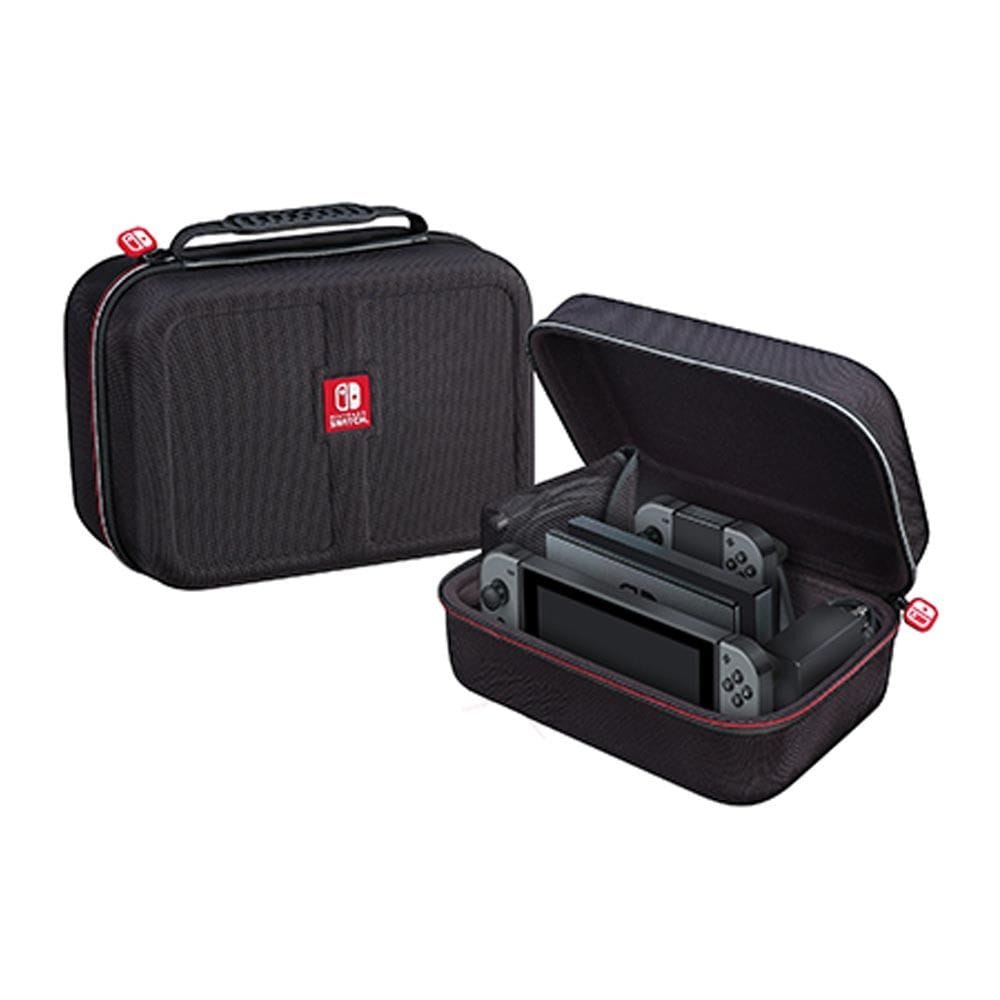 Nintendo Game Traveler Deluxe System Case for Switch 2, Hard Shell Protective Travel Case, Console & Accessory Storage | Black HL-009
