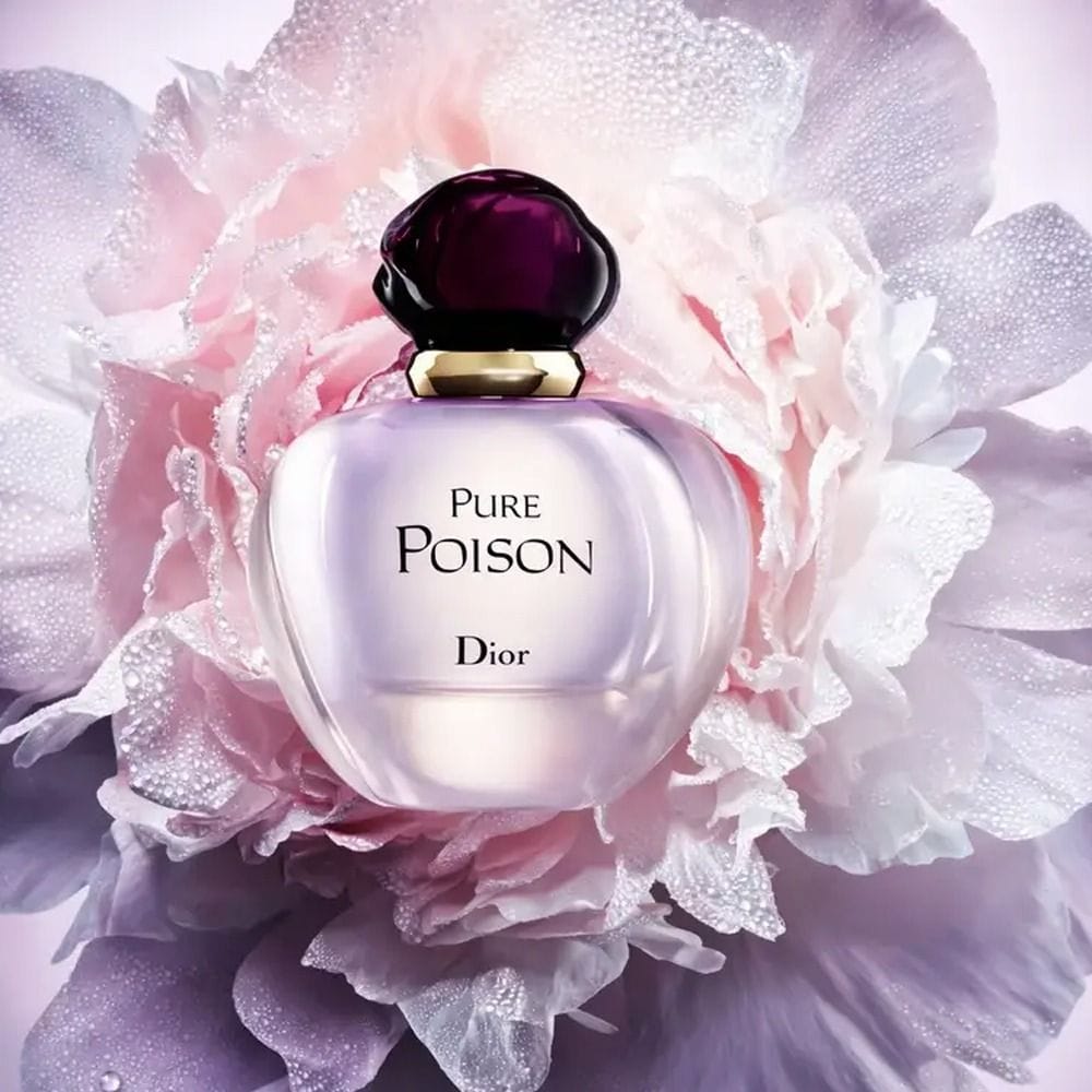 Dior Pure Poison Eau de Parfum for Women, White Floral Fragrance with Jasmine, Orange Blossom, Gardenia & Sandalwood - 100ml
