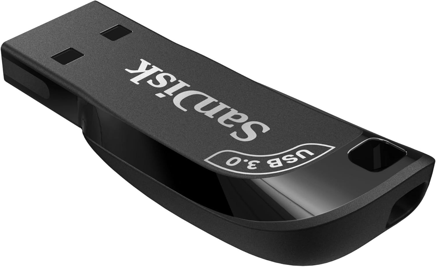 SanDisk Ultra Shift USB 3.0 Flash Drive 256GB with Up to 100MB/s Read Speed, Compact Portable Design, Fast File Transfers & Plug-and-Play Storage | Black - 619659182335