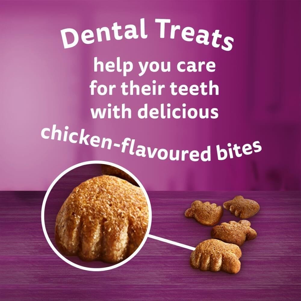 Whiskas DENTABITES CK - Crunchy Dental Treats for Cats (240g)
