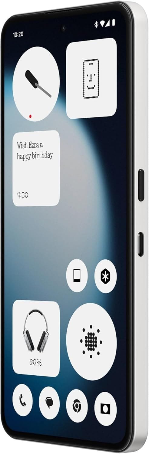 Nothing Phone (3a) Lite 5G - 8GB RAM, 128GB Storage, 50MP Camera | White