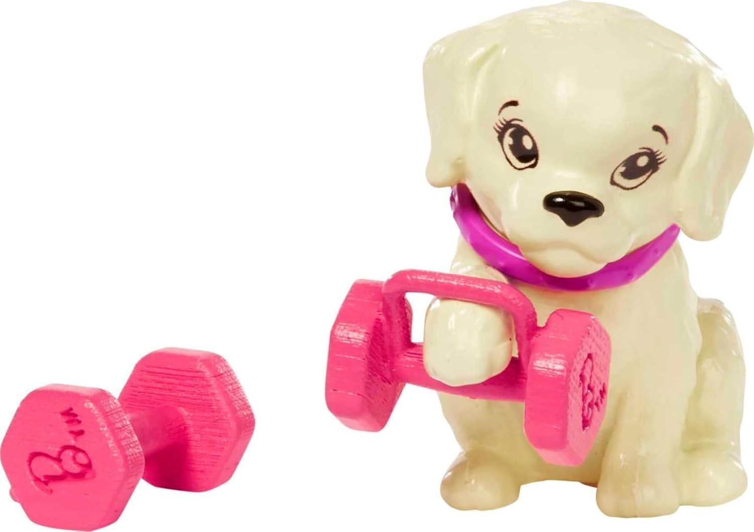Barbie Doll with Puppy and Workout Accessories - Fun Self-Care Play