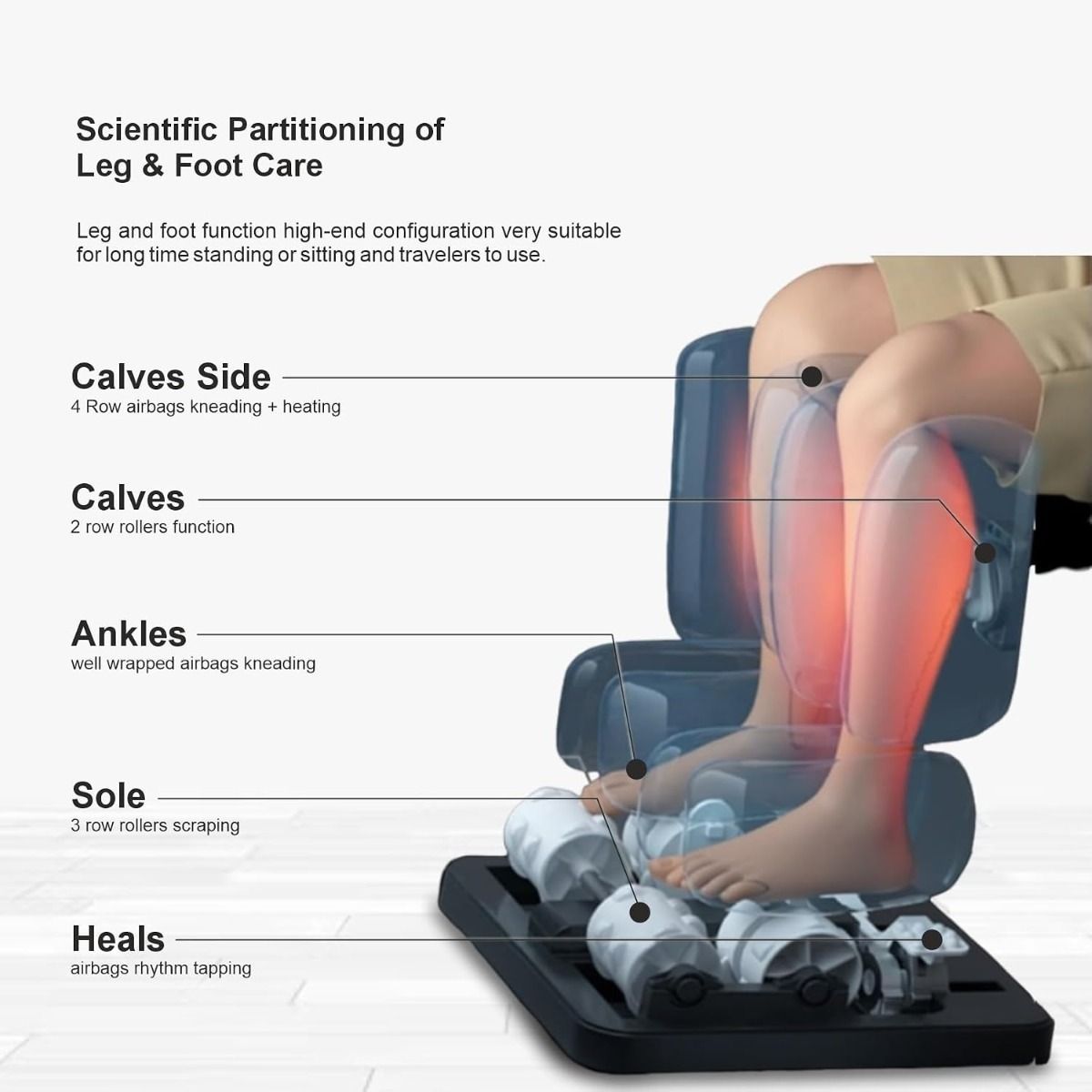 ARES uClass Full Body Shiatsu Massage Chair, Magnetic Massage, 24 Auto Programs, Zero Gravity Recliner, Bluetooth Speakers