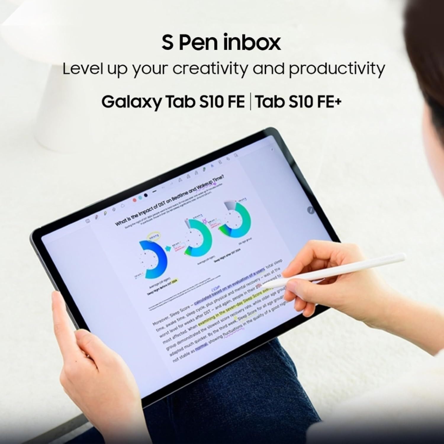 Samsung Galaxy Tab S10 FE+ SM-X620N, 13.1" Display, Wi-Fi, 128GB+8GB RAM, 10090mAh Battery, S Pen | Gray