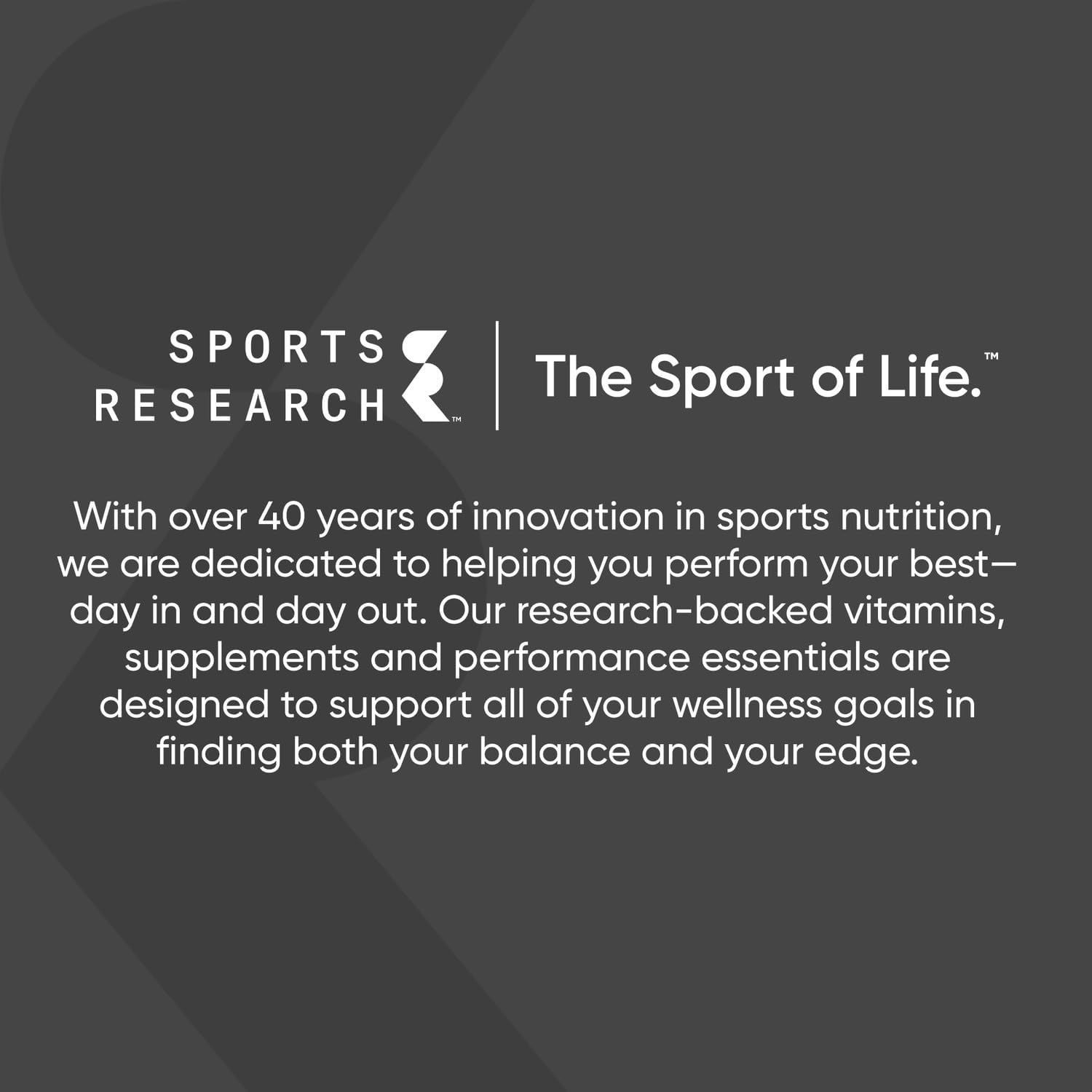 Sports Research Premium Triple Strength Omega-3 Fish Oil Softgels - 1250 mg, 180 Count