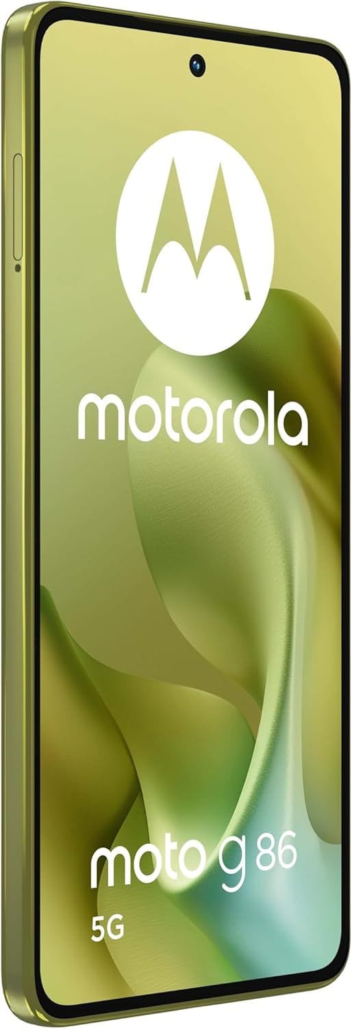 موتورولا Moto G86 - سعة 256 جيجابايت، رام 8 جيجابايت، ثنائي الشريحة، هاتف ذكي 5G غير مقفل | ذهبي