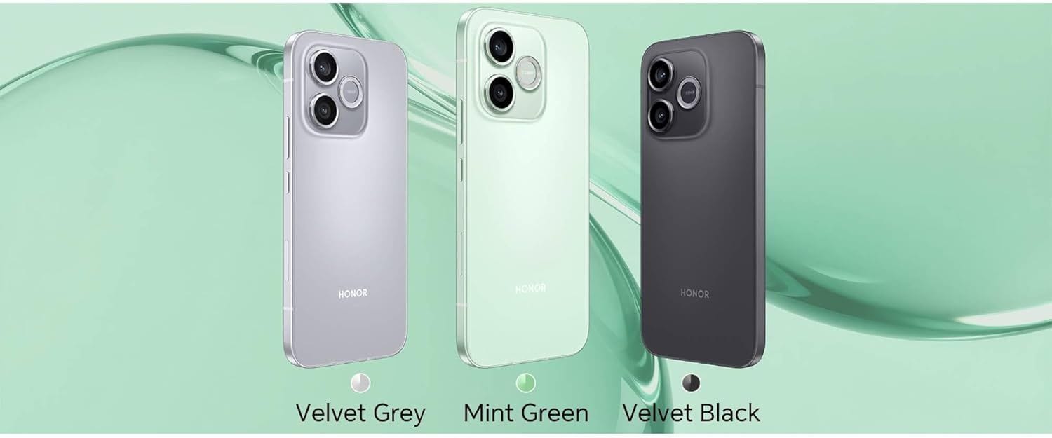 Honor 600 Lite - 256GB ROM, 8GB RAM, 5G Unlocked Smartphone|Sprout Green