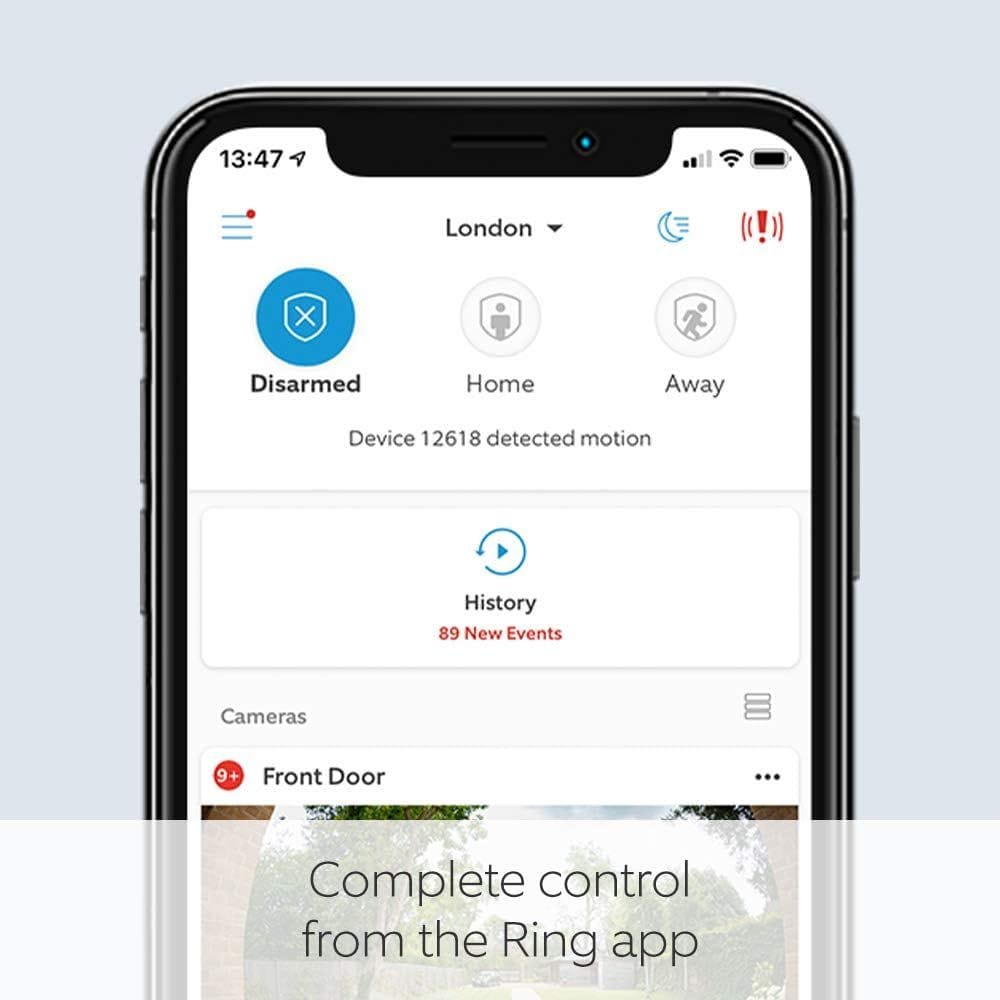 Ring Video Doorbell Wired, HD Video Security Camera, Advanced Motion Detection, Two-Way Talk, Night Vision & Smart Doorbell System