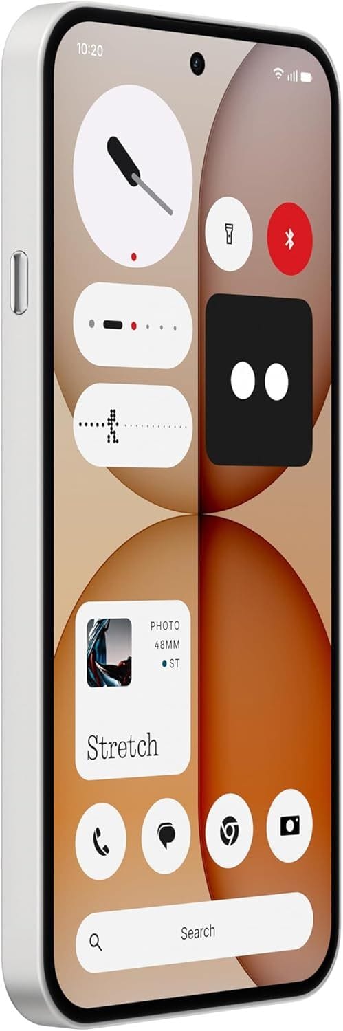 Nothing Phone (4a) - 50 MP Triple Camera, 70X Zoom, 120Hz AMOLED | White