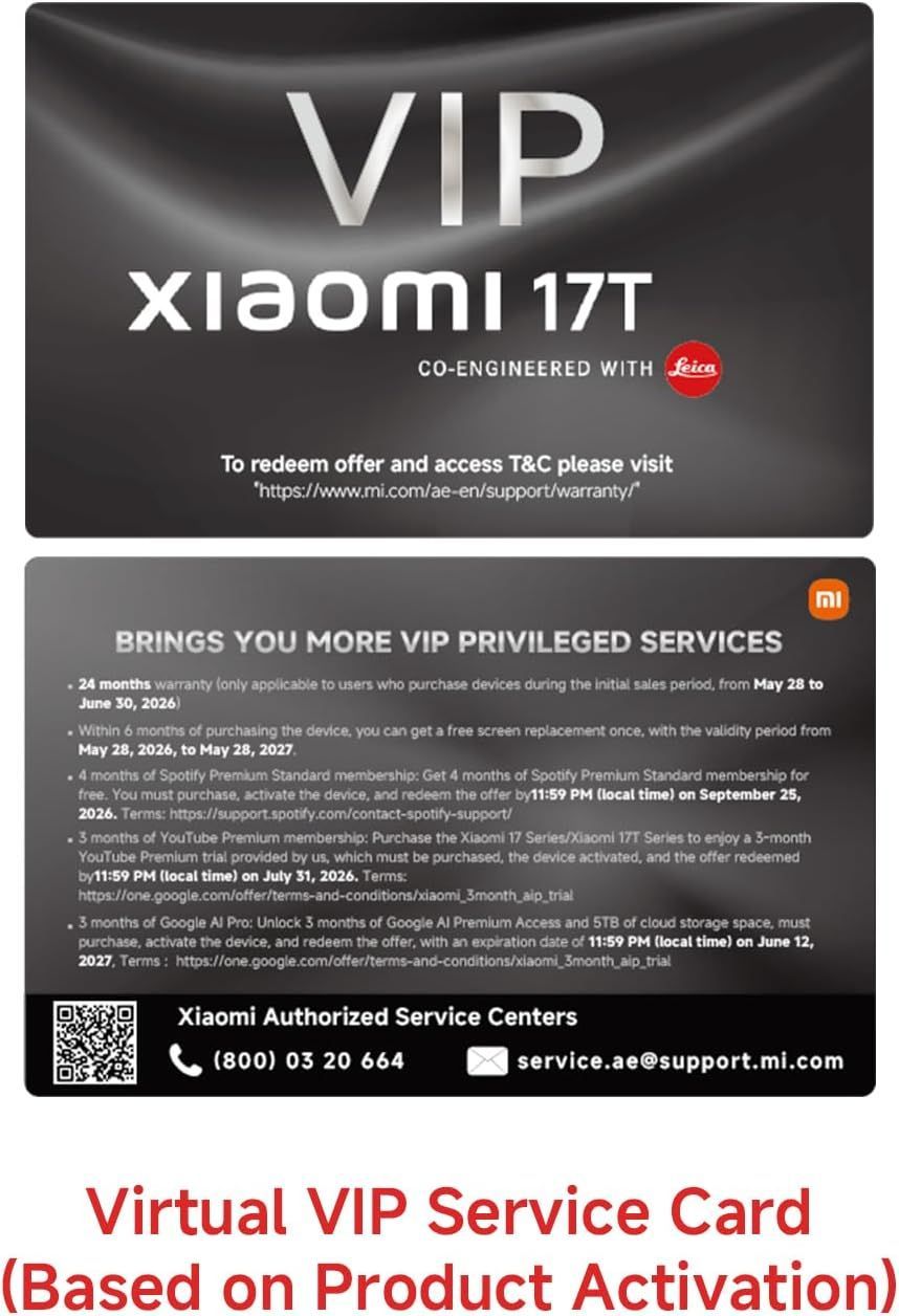 Xiaomi 17T 5G Smartphone: 12GB RAM, 256GB Storage, Leica Camera