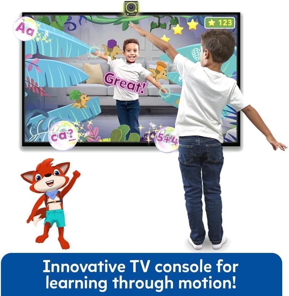 LeapFrog LeapMove Educational Gaming Console, Motion-Based Learning for Kids Ages 4-7