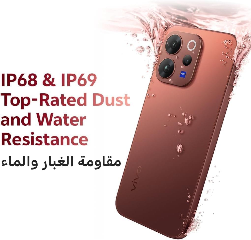 Vivo V70 5G Smartphone | 50MP ZEISS Camera, 6500mAh Battery | Brown