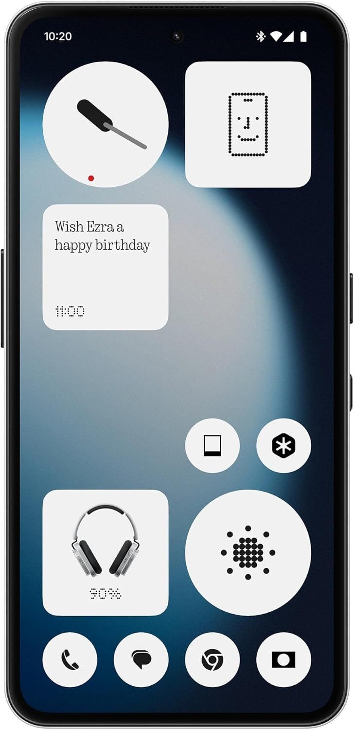 Nothing Phone (3a) Lite 5G - 8GB RAM, 128GB Storage, 50MP Camera | White