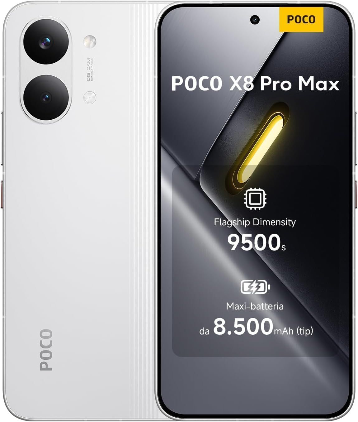XIAOMI Poco X8 PRO MAX 5G - 256GB, 12GB, 50MP