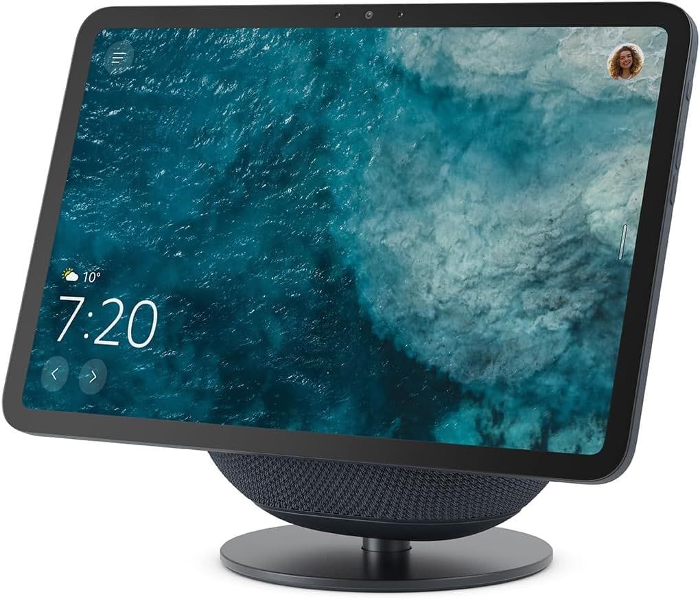 Amazon Echo Show 8 Adjustable Stand Echo Show 11 (2025 Release), 360° Swivel, 40° Tilt Metal Mount, Stable Smart Display Stand