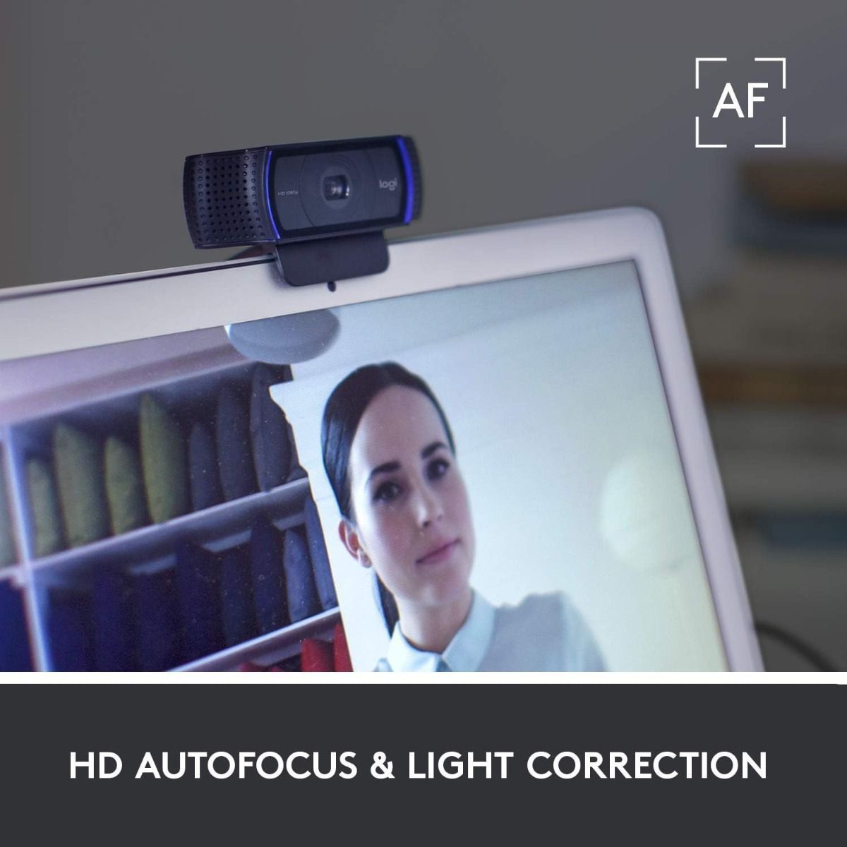 Logitech C920 Widescreen HD Pro Webcam, Full HD 1080p Video Calling & Recording, Dual Stereo MicsUSB