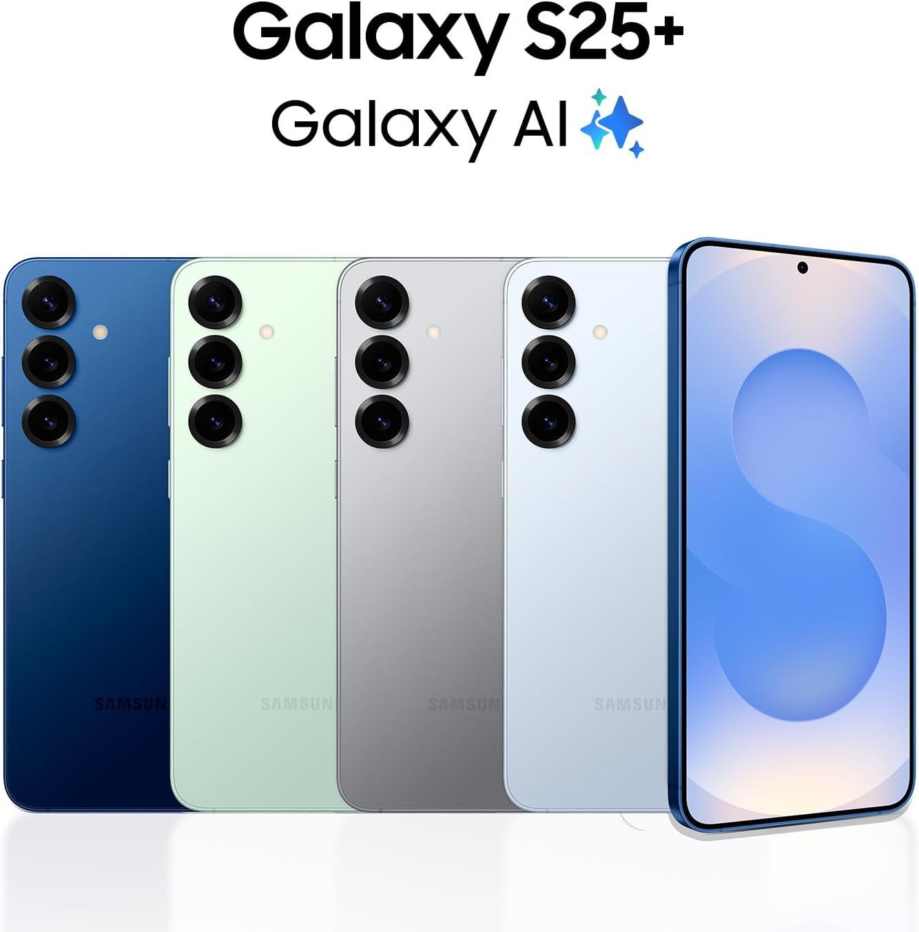 Samsung Galaxy S25+ Smartphone - 256GB, 12GB RAM |Silver Shadow