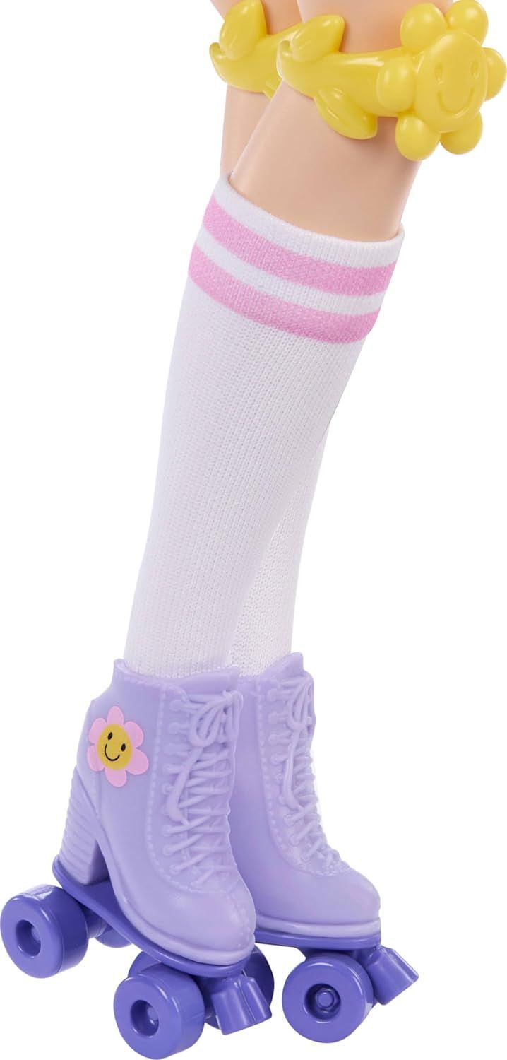 Barbie Dream Besties Renee Roller Skating Doll with Accessories
