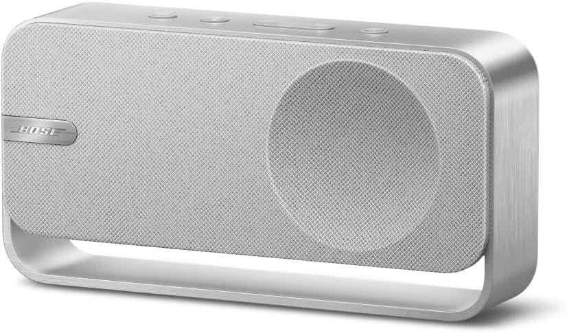 Bose SoundLink Portable Bluetooth Speaker, Premium Sound, Wireless Bluetooth Connectivity, Compact Design - Silver