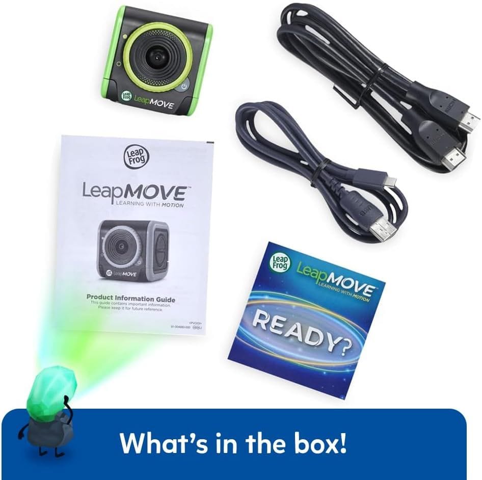 LeapFrog LeapMove Educational Gaming Console, Motion-Based Learning for Kids Ages 4-7