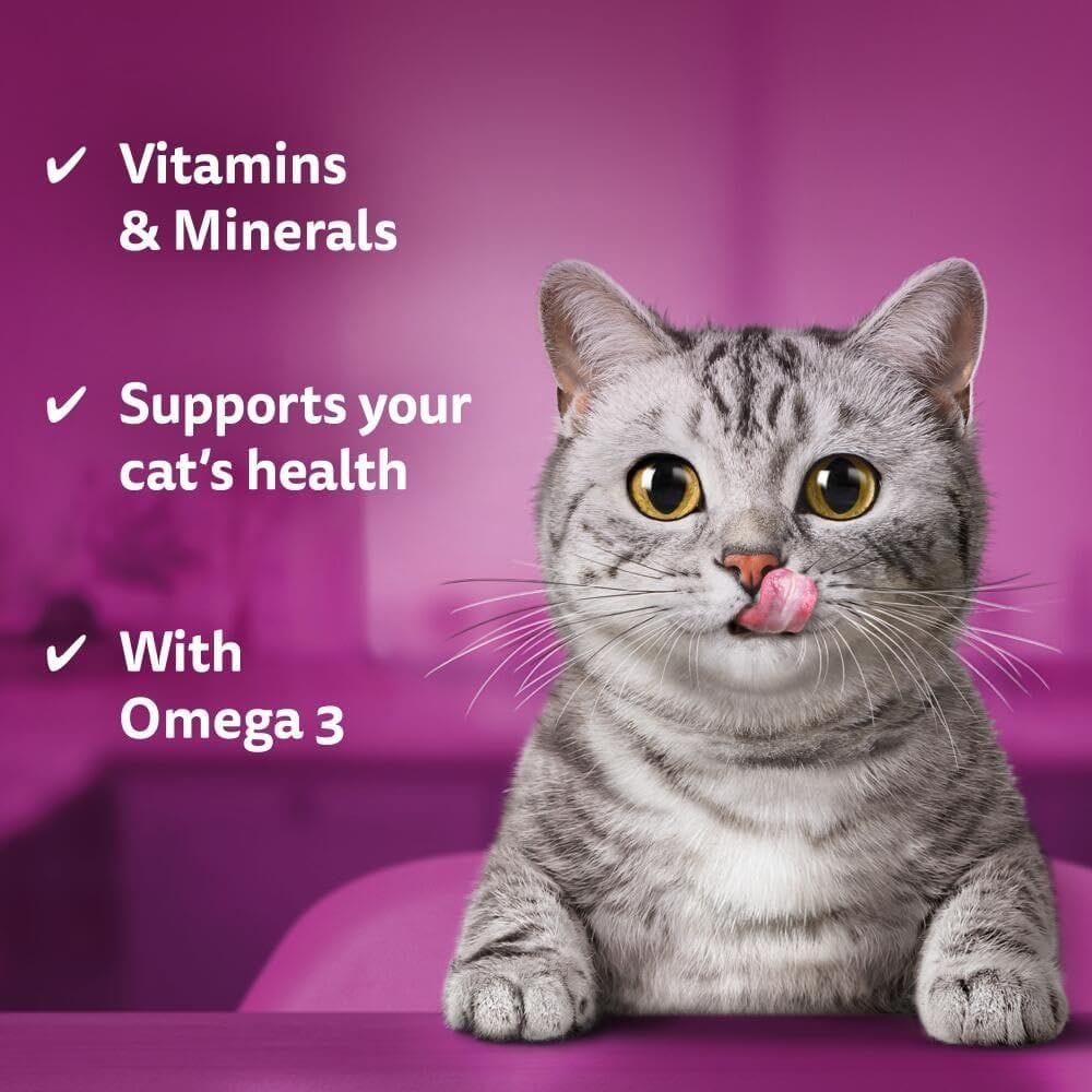 Whiskas DENTABITES CK - Crunchy Dental Treats for Cats (240g)