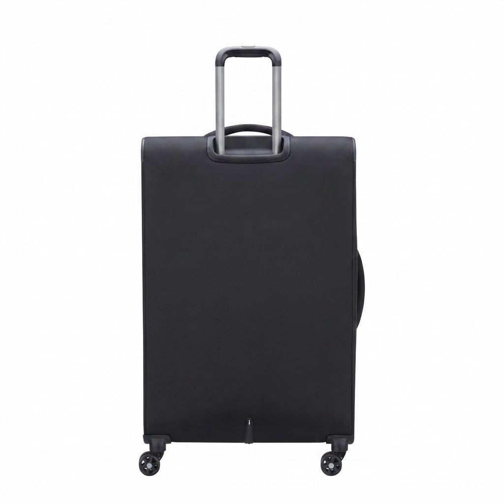 Delsey Optimax Lite 3-Piece Hardside Spinner Luggage Set, Lightweight Expandable Suitcases, Hardside Polymer, TSA Approved Combination Lock | Black