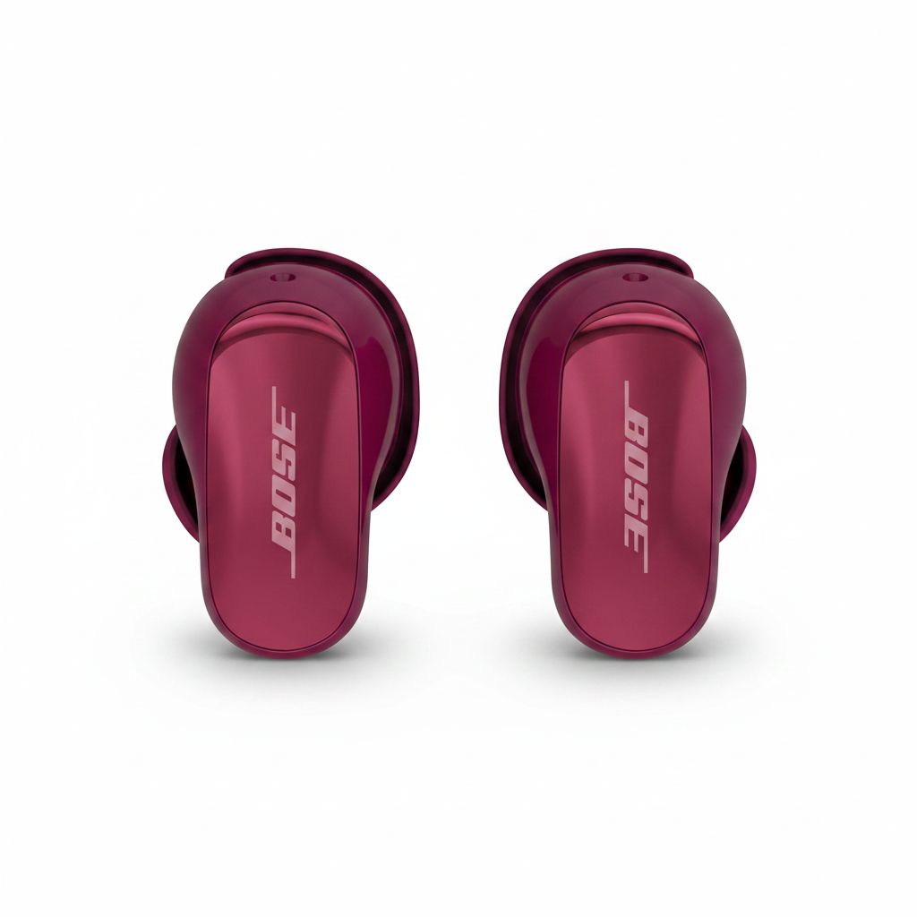 Bose QuietComfort Ultra Bluetooth Earbuds (2nd Gen), Limited Edition, Wireless Noise Cancelling, Spatial Audio - Deep Plum