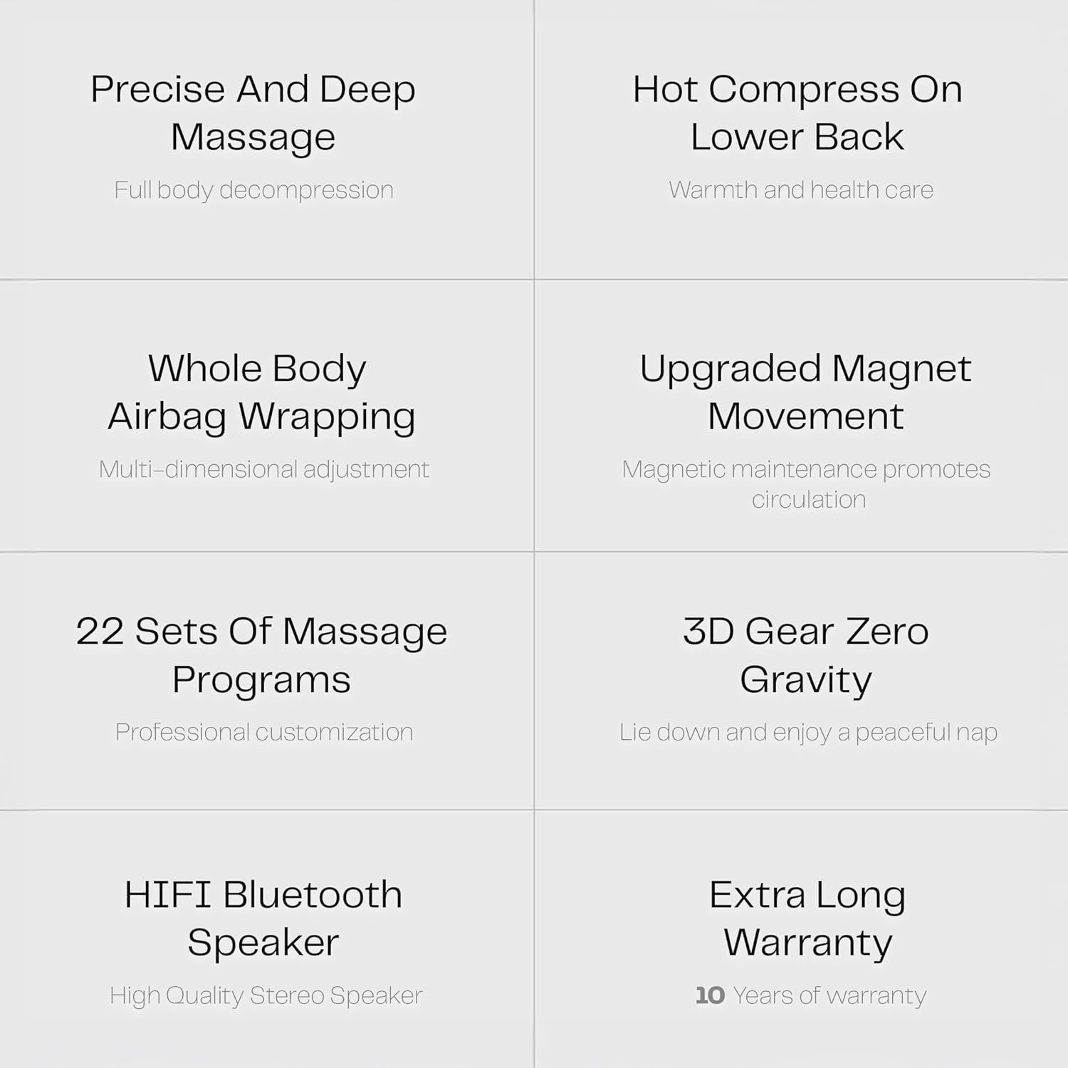 ROTAI Massage Chair, 8D SL Track Rollers, 22 Auto Massage Modes, Zero Gravity Recline, Heat Therapy, Air Compression & Bluetooth Audio | Black - M525 Pro