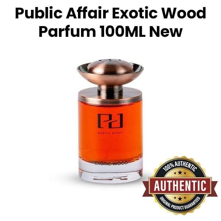 Public Affair Exotic Wood Parfum 100ML New